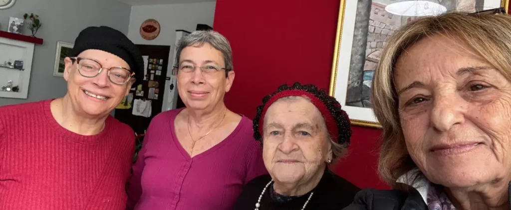 מפגש מרגש עם שורדת השואה חווה הלפרט