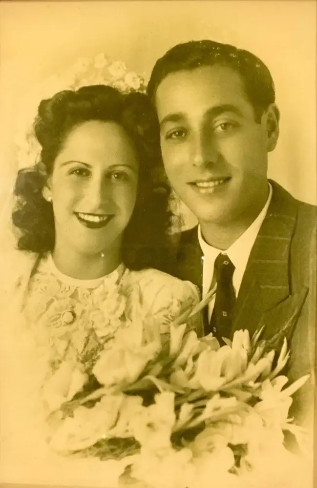 פלורנטין אלברט ובת זוגו